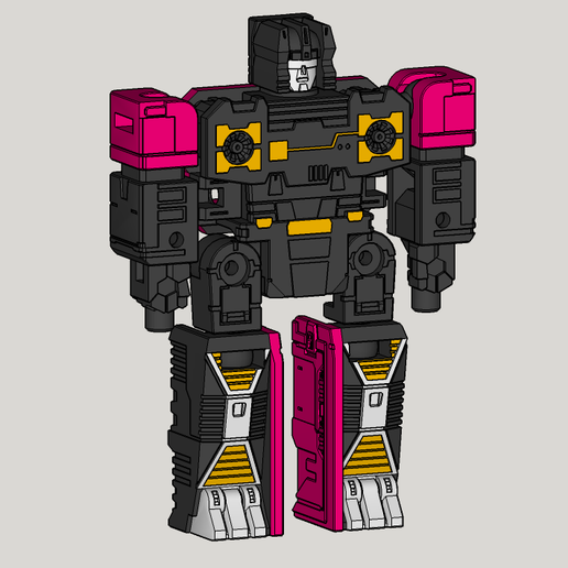 Transformers War for Cybertron Siege Rumble/Frenzy 3D model