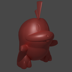 fuecoco.png Fichier STL Fuecoco・Design pour imprimante 3D à télécharger