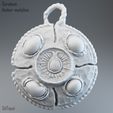 Cerulean-amber-by-3dTapai-Render.jpg Amber Medallions from Elden Ring
