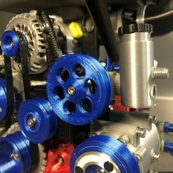 _img_000.jpg Free 3D file MAZDA RX7 (25/27) / Power Steering Pump add-on・3D print design to download