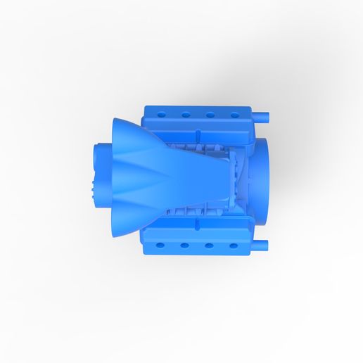 7.jpg Archivo 3D Modelo de motor V8 a escala 1:24・Modelo para descargar y imprimir en 3D, CosplayItemsRock
