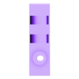 HINGE_SUPPORT_FRONT_PANEL_RIGHT_OPENING-_SUPPORTO_CERNIERE_PER_PANNELLO_FRONTALE_CHE_SI_APRE_VERSO_DESTRA.STL ENCLOSED CRAFTBOT- FULL ENCLOSURE