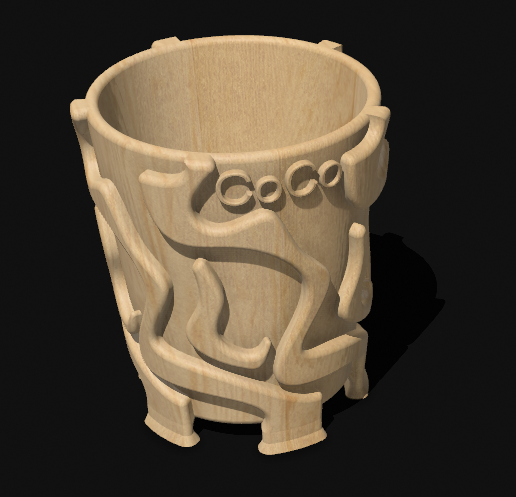 STL file Vase, Bamboo Pot 🏺 ・Template to download and 3D print・Cults