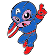 chibi_Captain_america.png Badge chibi captain America