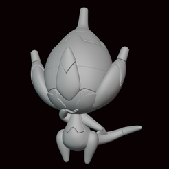 Poipole.png Fichier STL 803- Poipole Figure Pokemon・Plan à imprimer en 3D à télécharger