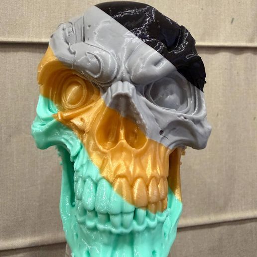Skull Tow Hitch Cover – 50mm Tow Ball | Cyborg Car Accessory
