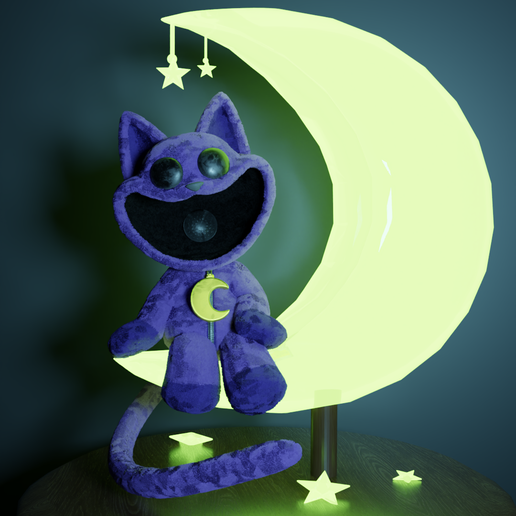 Poppys Playtime Smiling critter catnap 3d print