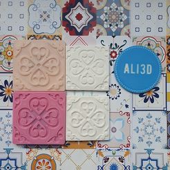 23M.jpg Archivo STL MOSAIC STAMP 23 - SELLO MOSAICO 23・Diseño para descargar y imprimir en 3D