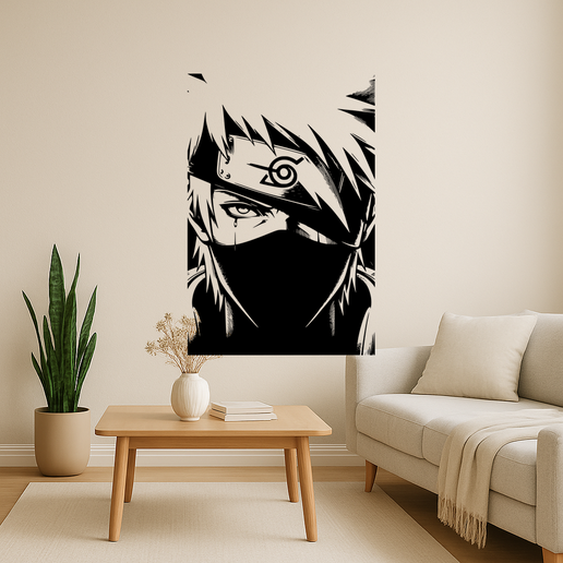 Naruto Kakashi Hatake With Sharingan