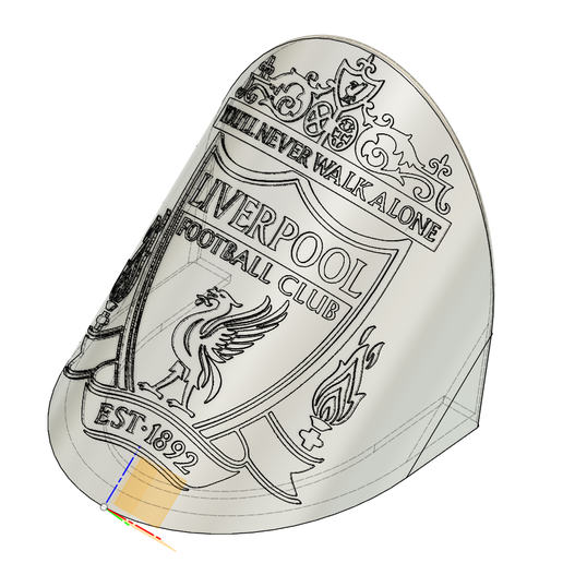 Liverpool Logostand 3D model