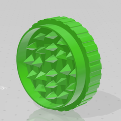Herb-grinder-1.png Archivo STL Hierba Grinder hoja de cannabis・Modelo de impresión 3D para descargar