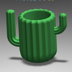 photo1680362281.jpeg STL file cactus cup・3D printer model to download