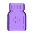 Frasco Medicina-100mm.stl Cookie Cutter - Medicine Bottle