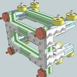 z_slider.jpg CNC-type frame made of makerbeam profile with two types of ball bearing