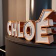 312605451_669269281486884_7745503169099915100_n.jpg Chloé, Luminous First Name, Lighting Led, Name Sign