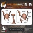 helmet-render-description-2.jpg Archivo 3D Elden Ring Malenia Helmet・Objeto imprimible en 3D para descargar