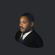 model-2.png Martin Luther King-bust/head/face ready for 3d printing