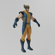 Wolverine0005.png Wolverine Lowpoly Rigged