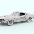 0_9.jpg Ford Mustang Shelby GT500 Eleanor 1967 for 3d print