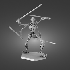 sw60.png General Grievous FOR BOARD GAME STARWARS