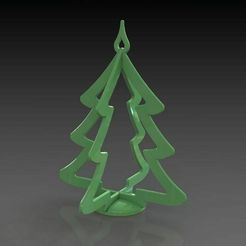 28.jpg Christmas Tree – Christmas Decoration (STL and STEP files)