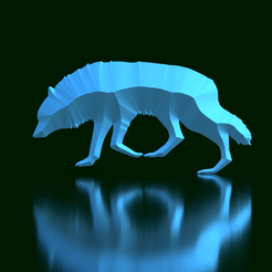 LSII-Wolf.png Wolf Walking II - Low Poly