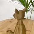 IMG_4133-conv.jpeg STL file CUTE CAT ZEN / NO SUPPORTS・3D printing design to download