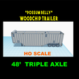 TITLE-PIC-3.png HO SCALE  1/87   48' POSSUM BELLY WOODCHIP TRAILER