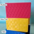 20220719_141657.jpg Sticky note holder, adhesive note case, desk organizer, post note container - 8 textures