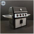 007b.jpg BBQ CONDIMENT HOLDER - NO SUPPORTS, EASY TO PRINT