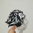 ASLANNN.jpg Archivo STL LİON・Objeto para impresora 3D para descargar