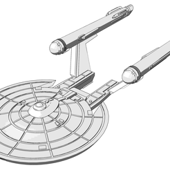 2023-09-14-17_25_36-Penguin-Render-1_1.png Free STL file Federation Loknar Frigate・3D printable object to download