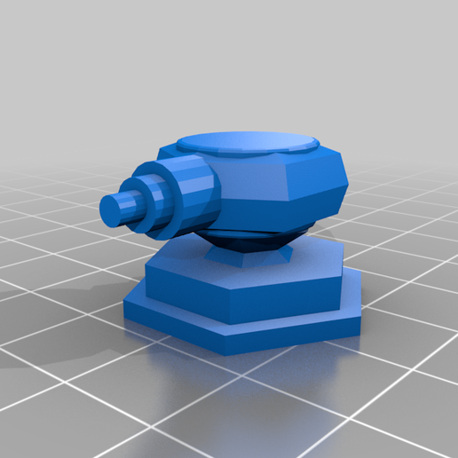 Laser Towers and Turrets - 3D model önizlemesi