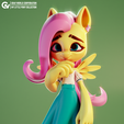 1.png Fluttershy "Chibi" | My Little Pony