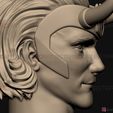 07b.jpg Loki Head - Tom Hiddleston - Loki TV series 2021 - High Quality 3D print model