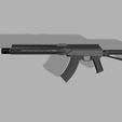 Ak-WTD-v18-2.png AK MLOK Freefloat Handguard by BENen3D
