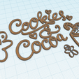 Cookies-Cocoa-2.png Cookies and cocoa, gingerbread Christmas cookie with love
