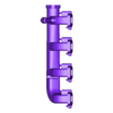 Exhaust manifold_SX.stl FORD 351 WINDSOR - ENGINE