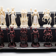 source-3.png Skeleton Kingdom Chess Set – Complete Undead Army STL & 3MF