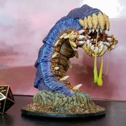 720X720-worm1.jpg Fichier OBJ gratuit Ver violet・Objet à télécharger et à imprimer en 3D