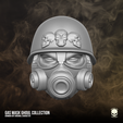 19.png Gas Mask Ghoul Collection 3D printable files for Action Figures