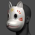 10.JPG Gin's mask - Fox Mask