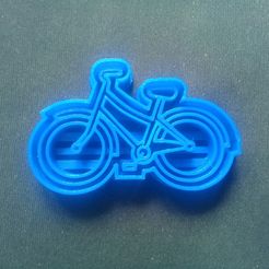 20191221_141151.jpg Free 3D file Bike Bicycle Cookie Cutter・3D print object to download