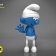 smurfs-render-scene-colorized-main.jpg Smurf - 3D PRINT MODEL
