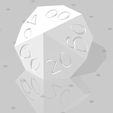 D% Horizontal - Fantasy Elf Font.jpg Polyset Dice (Sharp Edges) - Fantasy Elf Font - D2, D4, D6, D8, D10, D12, D% Vertical, D20