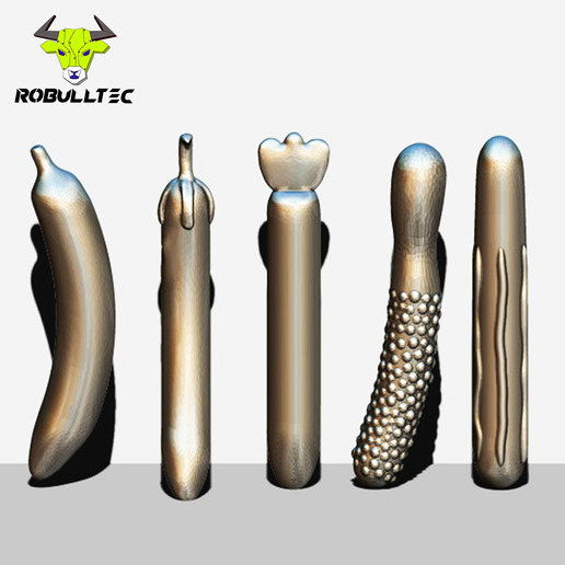 Tropische Dildos STL Datei fr 3D-DruckCults
