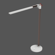 Smart desk lamp 14.png Minimal desk lamp
