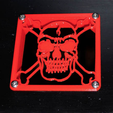 Capture_d_e_cran_2016-09-30_a__17.07.29.png Fichier STL gratuit 80mm Fan Skull Grill and Intake Flange・Modèle pour impression 3D à télécharger