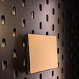 3.jpg Post It Note Dispenser for Ikea Skadis