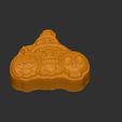 358460963_1453209488836299_5351794314779935873_n.jpg Three Halloween Best Friends STL FILE FOR 3D PRINTING - LASER CNC ROUTER - 3D PRINTABLE MODEL STL MODEL STL DOWNLOAD BATH BOMB/SOAP